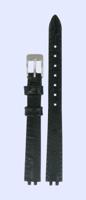 Horlogeband Tissot LOVELY / T600030316 / T0580096611600A / T0580091603100A Leder Zwart