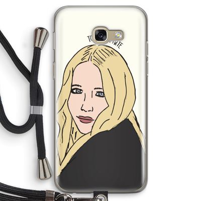 Mary Kate: Samsung Galaxy A5 (2017) Transparant Hoesje met koord