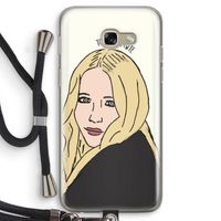 Mary Kate: Samsung Galaxy A5 (2017) Transparant Hoesje met koord
