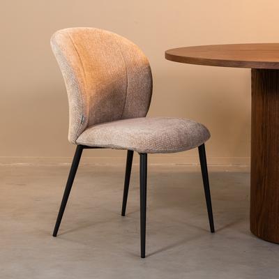 LABEL51 Eetkamerstoel Vino - Clay - Elite - Black Frame LABEL51 Eetkamerstoel Vino - Clay - Elite - Black Frame