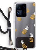 Ananasjes: Xiaomi Mi Mix 4 Transparant Hoesje met koord