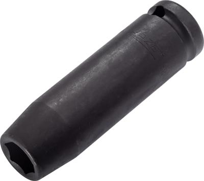 HAZET Krachtdopsleutel 900SLG-13 · 1/2 inch (12,5 mm) vierkant hol · Buiten-zeskant-tractieprofiel · SW 13 mm