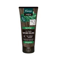Kneipp Man Nature Feeling 2-in-1 Douche Gel Dennen-Buffelgras-Ijslands Mos 200ml