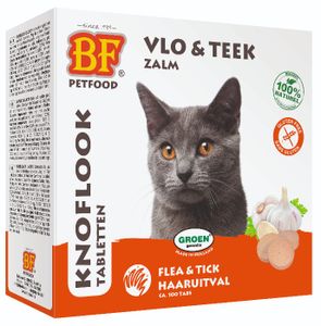 Biofood Vlo, Teek en Haaruitval zalm kat 100st