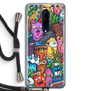 Vexx Mixtape: OnePlus 7 Pro Transparant Hoesje met koord