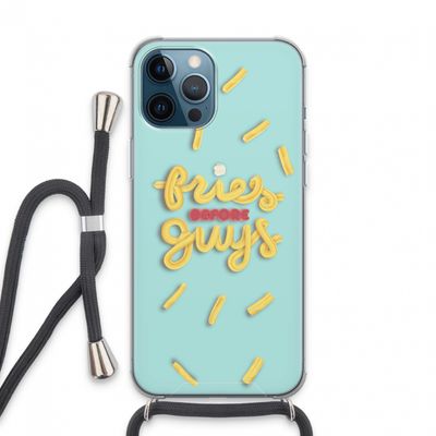 Always fries: iPhone 13 Pro Max Transparant Hoesje met koord
