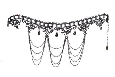 Choker kant zwart