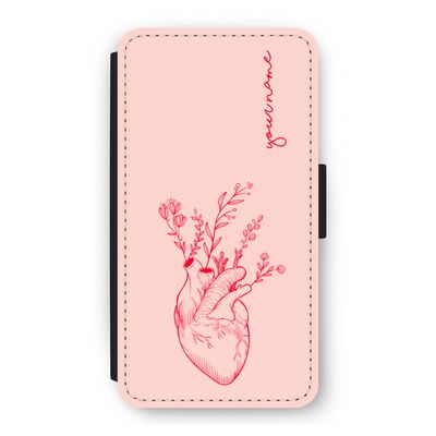 Blooming Heart: iPhone 11 Pro Flip Hoesje