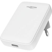 Ansmann USB-C Wandlader 130PD USB-oplader 30 kW 1x USB-C PPS, Quick Charge 3.0, USB PD 3.0 Wit Binnen Snellader, Zonder kabel Ansmann USB-C Wandlader 130PD USB-oplader 30 kW 1x USB-C PPS, Quick Charge 3.0, USB PD 3.0 Wit Binnen Snellader, Zonder kabel