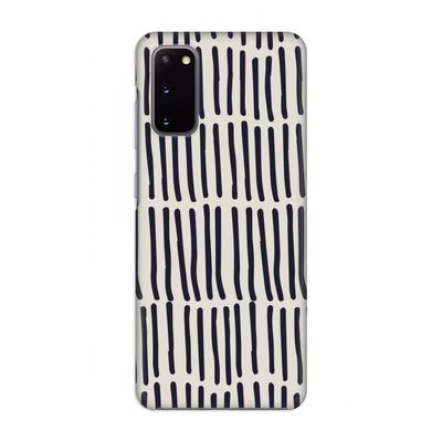Moroccan stripes: Volledig geprint Samsung Galaxy S20 Hoesje