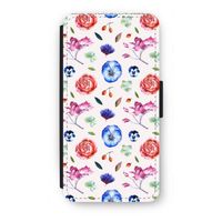 Bloemetjes: iPhone 7 Plus Flip Hoesje Bloemetjes: iPhone 7 Plus Flip Hoesje