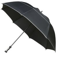 Stormparaplu XXL Ø 140 cm (Zwart)