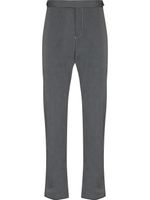 Thom Browne pantalon slim à coupe courte - Gris