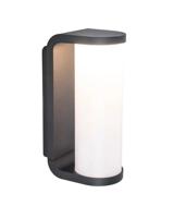 Wandlamp zwart voordeur Lutec &apos;Adalyn&apos; led warm wit 3000k 20 cm - thumbnail