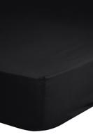 Good Morning Hoeslaken, Zwart - (90x220 cm) - Katoen Jersey