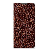 Motorola Moto G22 Flip Style Cover Koffiebonen