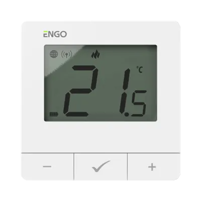 ENGO E25-BATW - ZigBee/868MHz slimme thermostaat, Batterij,