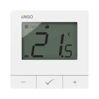 ENGO E25-BATW - ZigBee/868MHz slimme thermostaat, Batterij,