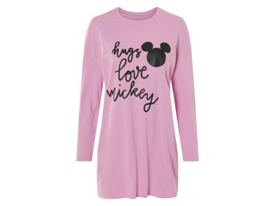 Dames shirt Disney (roze Mickey Mouse, S (36/38))