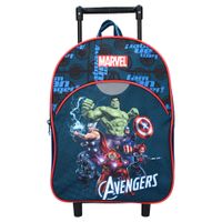 Avengers trolley/reis rugtas koffertje 33 cm voor kinderen - thumbnail