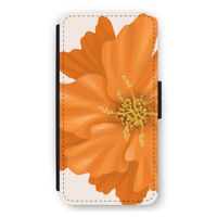 Orange Ellila flower: iPhone 11 Flip Hoesje