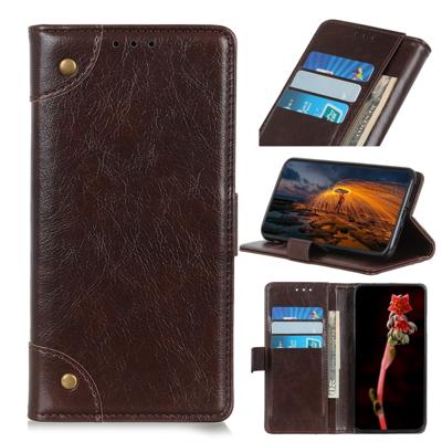 Koper Buckle nappa textuur horizontale Flip lederen case voor iPhone 11 Pro met houder & kaartsleuven & portemonnee (koffie)