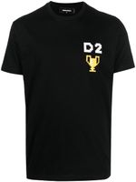 DSQUARED2 t-shirt à imprimé pixelisé - Noir - thumbnail