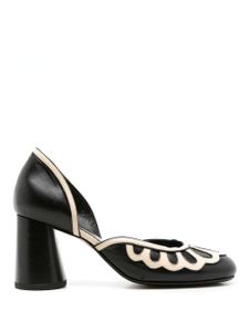 Sarah Chofakian escarpins Alexis 65 mm à bout rond - Noir