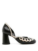 Sarah Chofakian escarpins Alexis 65 mm à bout rond - Noir Sarah Chofakian escarpins Alexis 65 mm à bout rond - Noir