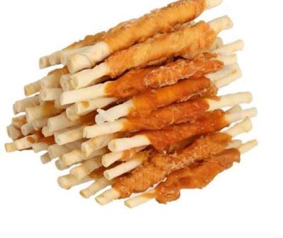 HILTON Chicken wrap white rawhide stick - Hondensnack - 500 g