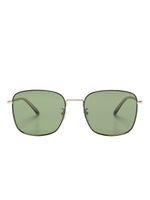 Gucci Eyewear lunettes de soleil à monture carrée - Vert