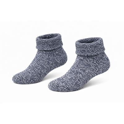 Boru - Wollen huissokken - Marine Blauw