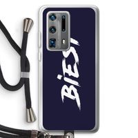 Biest: Huawei P40 Pro Plus Transparant Hoesje met koord