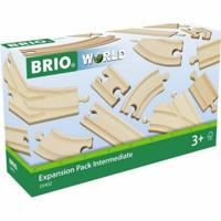 Treinrails Brio Intermediate Evolution Set Hout 16 Onderdelen
