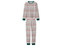 esmara Kinder kerstpyjama (Wit, 158/164)