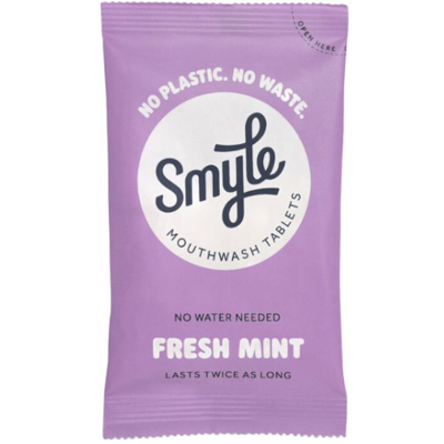 Smyle Mondwater Navul Tabs - Fresh Mint - 50 stuks