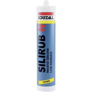 Soudal Silirub N Siliconenkit Kleur (specifiek): Stralend wit 300 ml