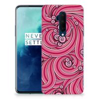 OnePlus 7T Pro Hoesje maken Swirl Pink