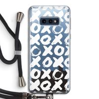 XOXO: Samsung Galaxy S10e Transparant Hoesje met koord