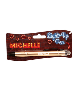 Light up pen Michelle