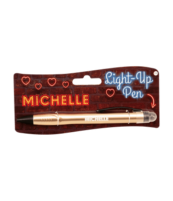 Light up pen Michelle
