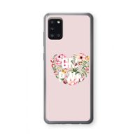 GRL PWR Flower: Samsung Galaxy A31 Transparant Hoesje