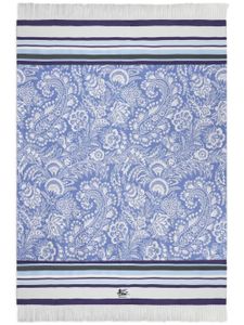 ETRO serviette de plage à motif cachemire - Bleu