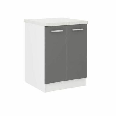 Gemakkelijk verplaatsbare meubels Grijs Plastic Melamine PVC
