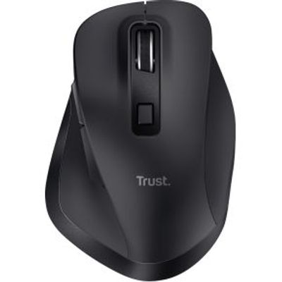Trust Fyda Draadloze Ergonomische Muis Zwart