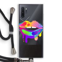 Lip Palette: Samsung Galaxy Note 10 Plus Transparant Hoesje met koord