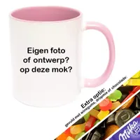 Mok met foto (roze)