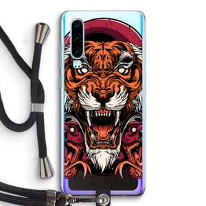 Tiger and Rattlesnakes: Huawei P30 Transparant Hoesje met koord
