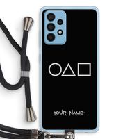 Squid Game: Samsung Galaxy A52 Transparant Hoesje met koord