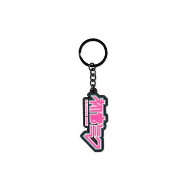 Hatsune Miku: Logo Rubber Keychain